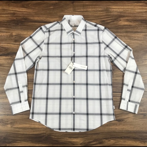 Calvin Klein Other - Calvin Klein Men’s Dress Shirt Button Up Size Med